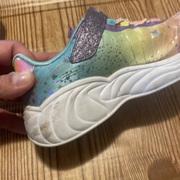 Girls Light Up “Unicorn Dream” Skechers - Picture 4 of 8
